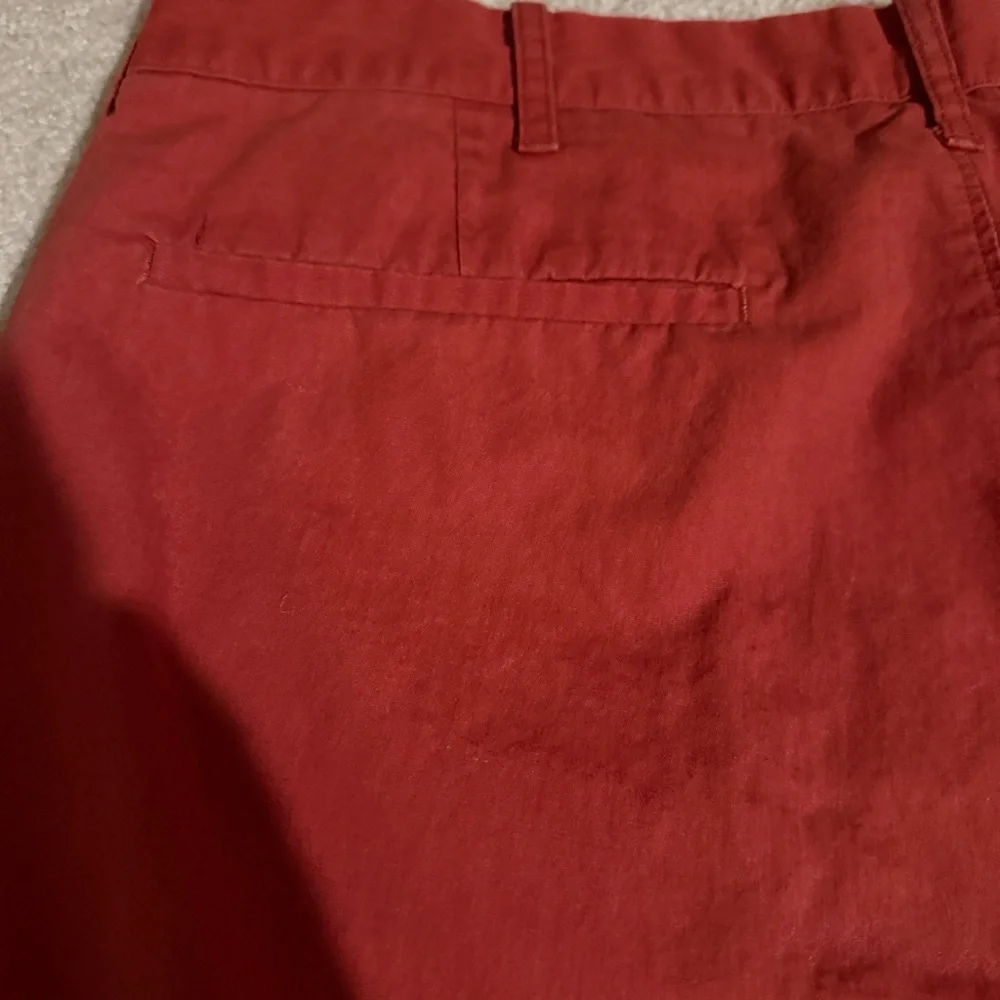 J. Crew Driggs Men's Chinos in Vibrant Red
